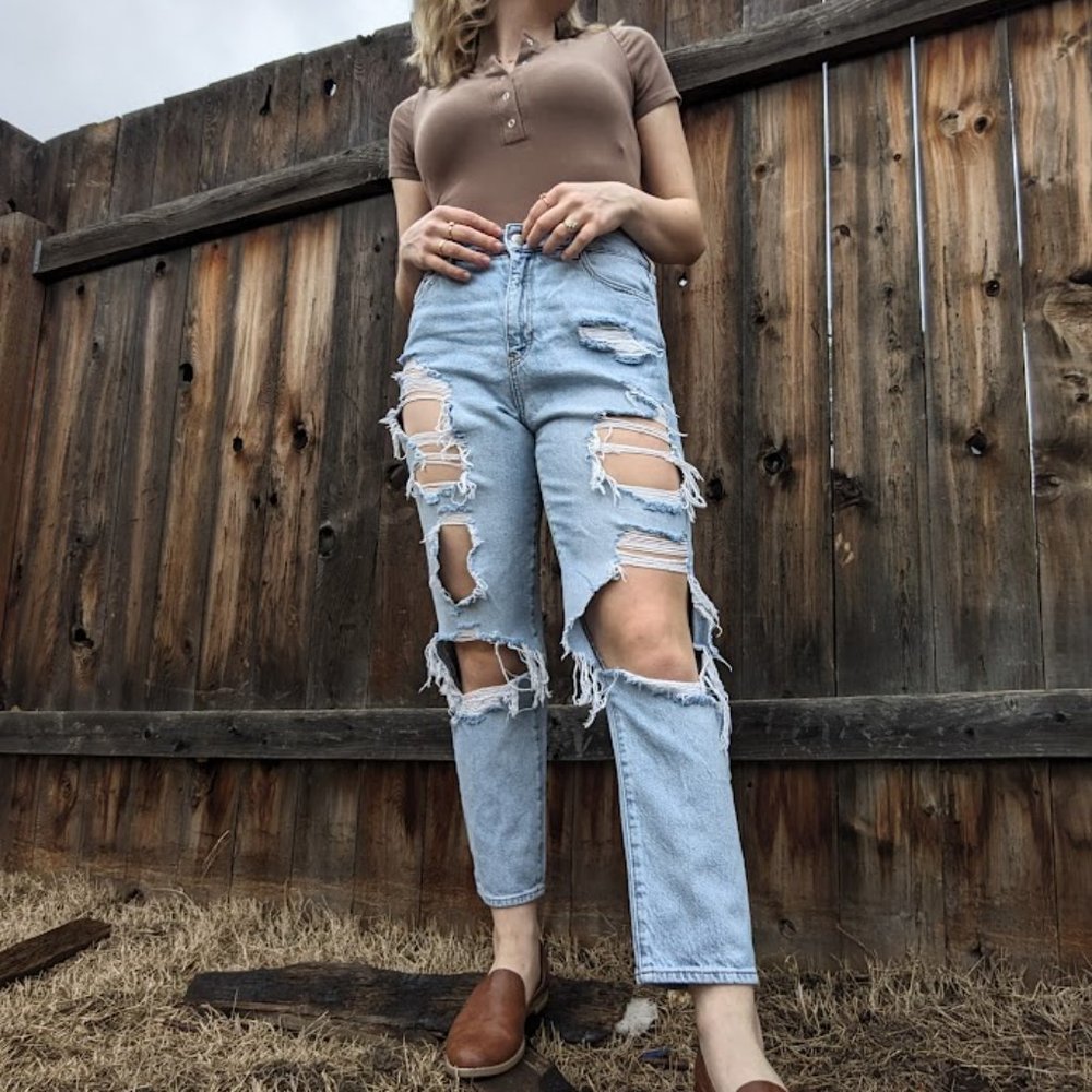 Distressed PacSun Jeans